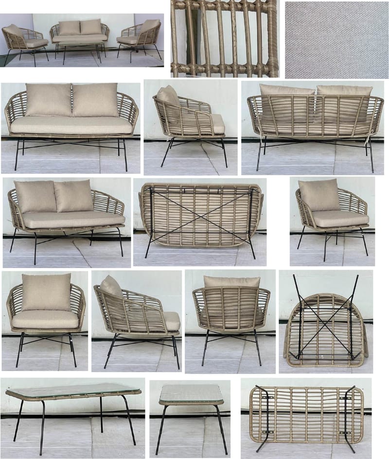 Torino Lounge - Beige - Have - Udendørs miljø - Altan & terrasse - Altanmøbler