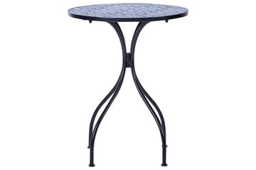 Trädgårdsbord Beliani Cigliano Black||blue - Havemøbler - Balkon - Balkonmøbler - Altanborde