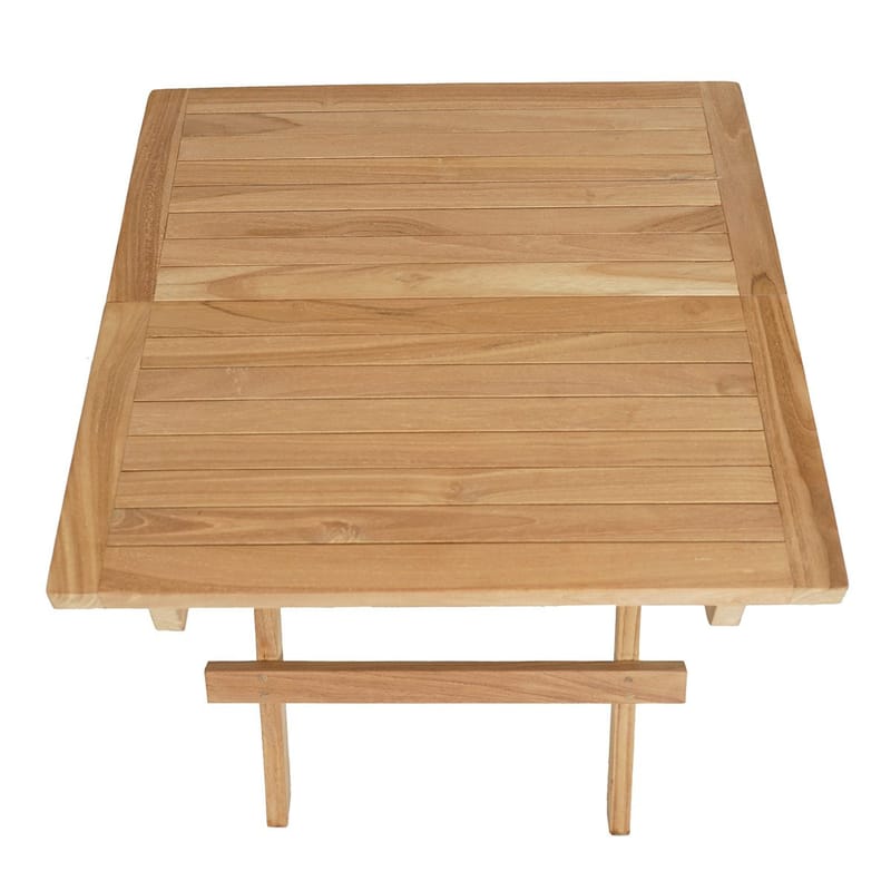 Tropea Sidebord Foldbart 50 cm - Træ - Havemøbler - Balkon - Balkonmøbler - Altanborde