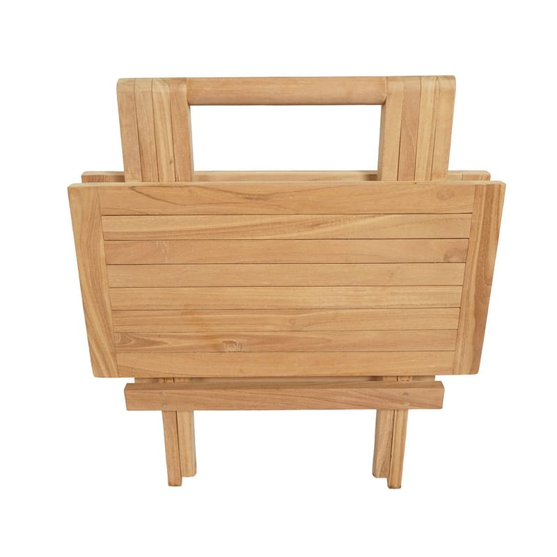 Tropea Sidebord Foldbart 50 cm - Træ - Havemøbler - Balkon - Balkonmøbler - Altanborde