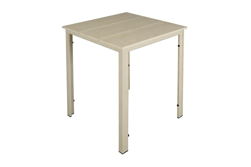 Tunis Cafebord Udendørs 70x70 cm - Beige - Havemøbler - Balkon - Balkonmøbler - Altanborde