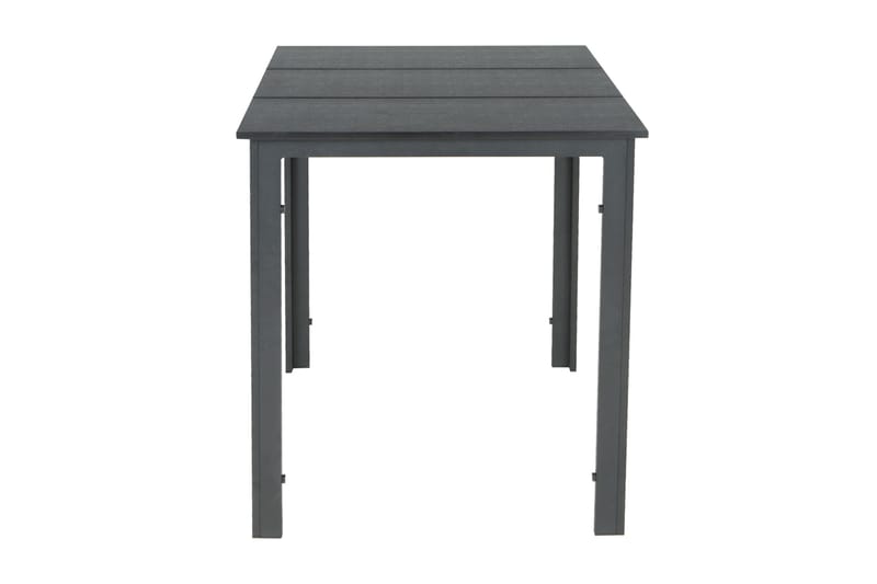 Tunis Cafebord Udendørs 70x70 cm, Sort