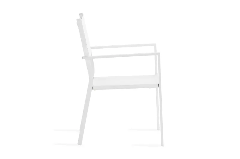 Tunis stabelstol til udendørs brug - Hvid/Hvid - Havemøbler - Balkon - Balkonmøbler - Altanstole