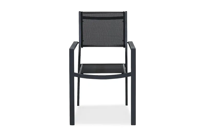 Tunis stabelstol til udendørs brug - Sort - Havemøbler - Balkon - Balkonmøbler - Altanstole