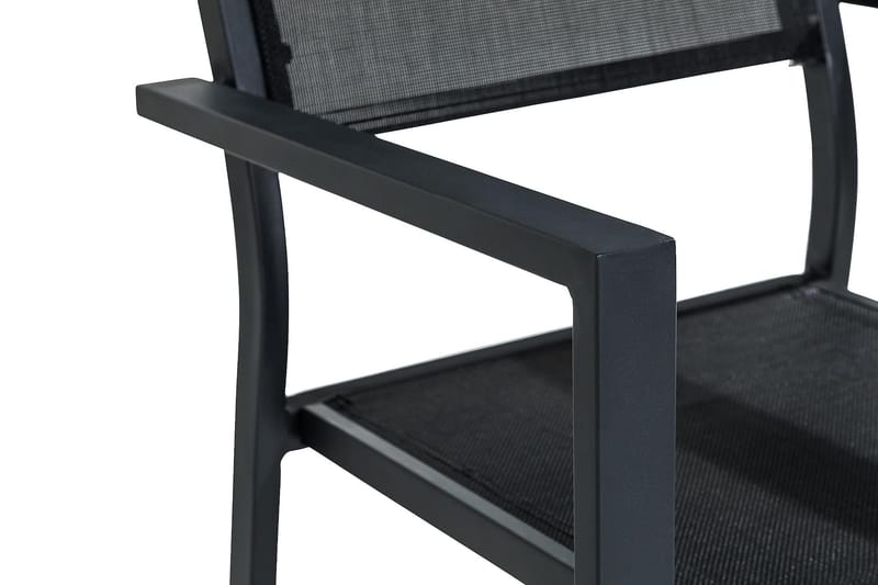 Tunis stabelstol til udendørs brug - Sort - Havemøbler - Balkon - Balkonmøbler - Altanstole