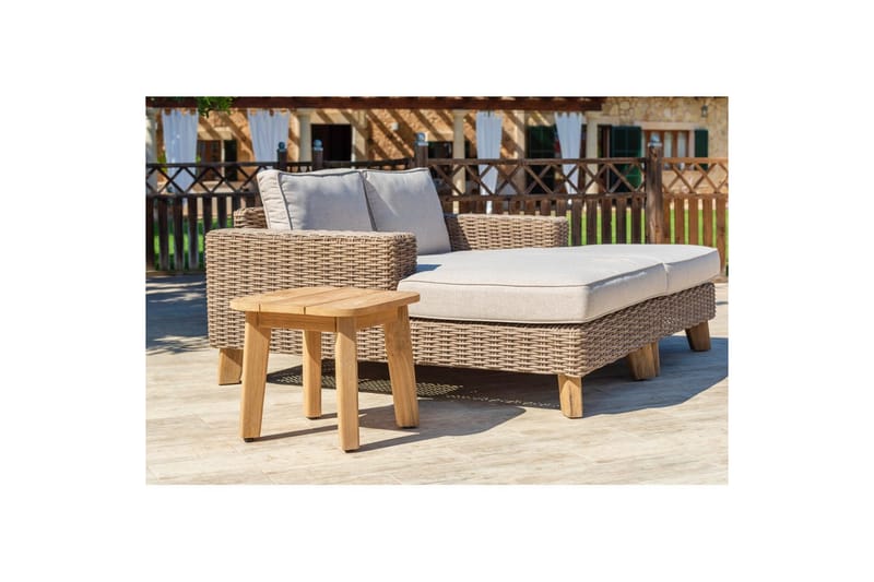 Udendørs møbelgruppe Lifestyle Garden Bahamas chaiselong venstre&højre & sofabord 50s - Havemøbler - Balkon - Balkonmøbler - Altansæt
