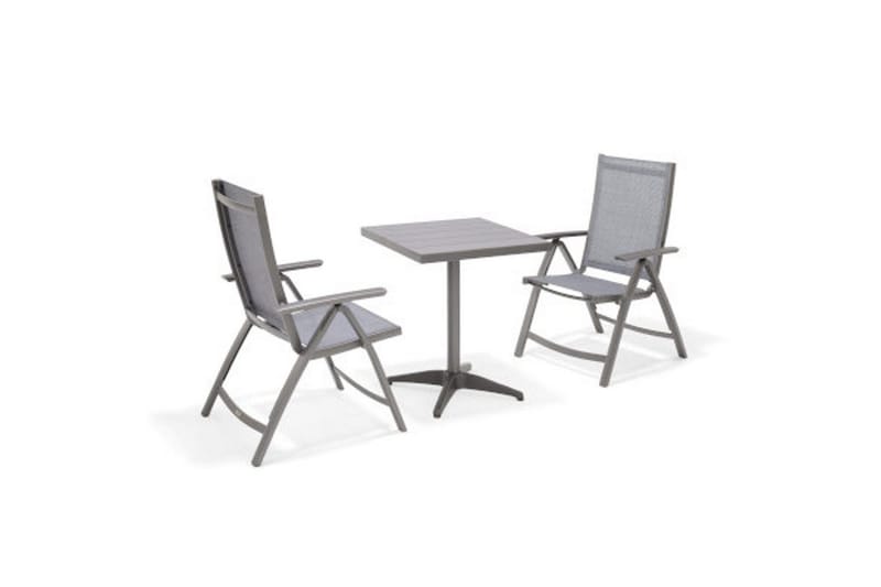 Udendørs møbelgruppe Lifestyle Garden Solana bistro bord + 2 x pos. lænestol - Havemøbler - Balkon - Balkonmøbler - Altansæt