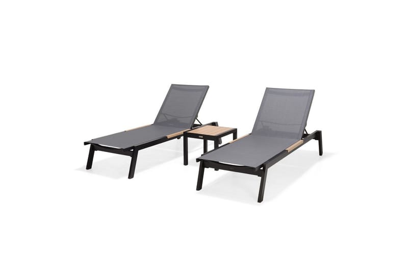 Udendørs møbelgruppe Lifestyle Garden Panama 2x solvogn 2 sofabord - Havemøbler - Balkon - Balkonmøbler - Altansæt