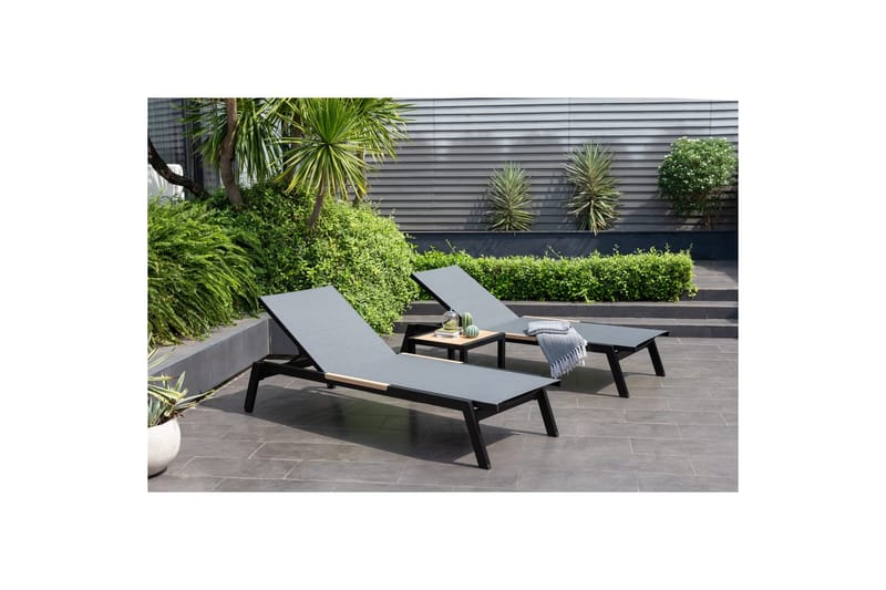 Udendørs møbelgruppe Lifestyle Garden Panama 2x solvogn 2 sofabord - Havemøbler - Balkon - Balkonmøbler - Altansæt