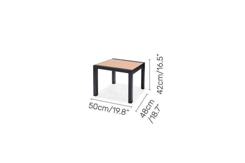 Udendørs møbelgruppe Lifestyle Garden Panama 2x solvogn 2 sofabord - Havemøbler - Balkon - Balkonmøbler - Altansæt