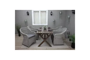 Udendørsstol Belize - Grå - Havemøbler - Balkon - Balkonmøbler - Altanstole