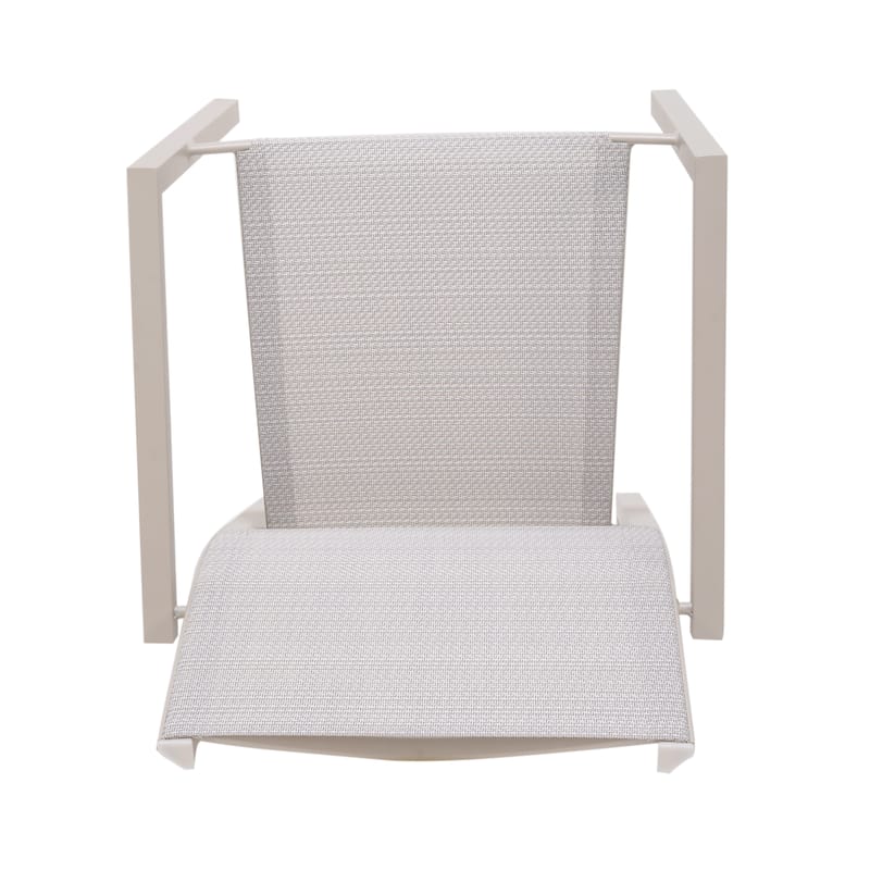 Urbanite Sæt sidebord + 2 carver stole - Lysgrå - Havemøbler - Balkon - Balkonmøbler - Altansæt