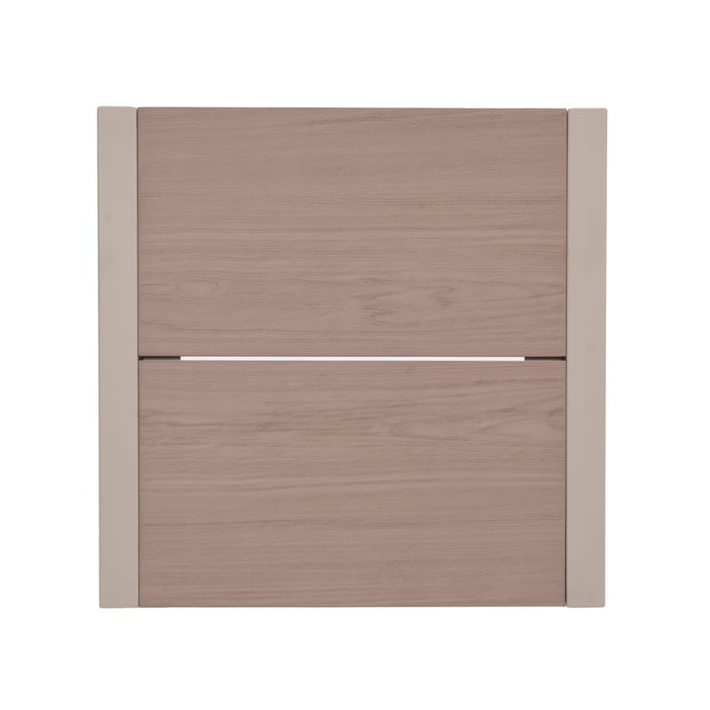 Urbanite Udendørs Sidebord 50×50 cm - Lysgrå - Havemøbler - Balkon - Balkonmøbler - Altanborde