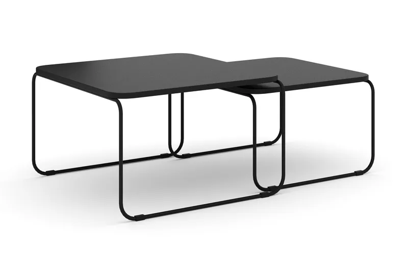 Usteryd Satsborde Udendørs, Sort