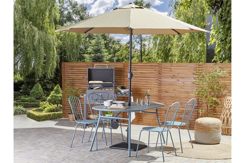 Victoriaville Spisestol Udendørs - Blå - Havemøbler - Balkon - Balkonmøbler - Altanstole