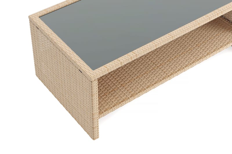 Wisconsin bord til udendørs brug - Beige - Havemøbler - Balkon - Balkonmøbler - Altanborde