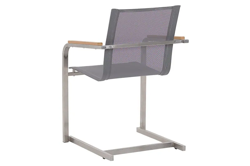 Zervo Armstol - Grå/Sølv - Havemøbler - Balkon - Balkonmøbler - Altanstole