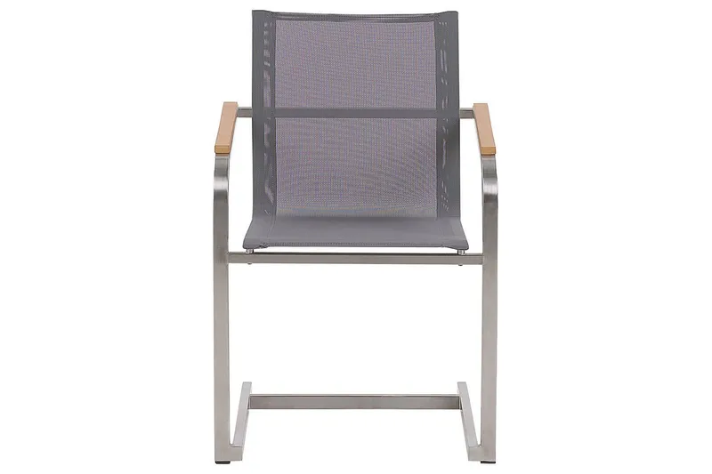 Zervo Armstol - Grå/Sølv - Havemøbler - Balkon - Balkonmøbler - Altanstole