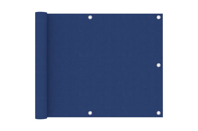 altanafskærmning 75x300 cm oxfordstof blå - Blå - Altanafskærmning