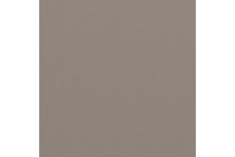 altanafskærmning 75x500 cm oxfordstof gråbrun - Gråbrun - Altanafskærmning