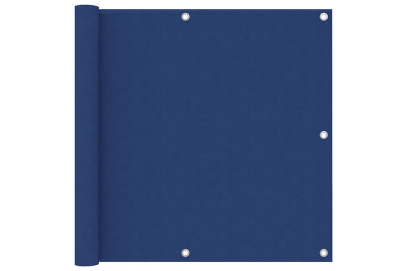 altanafskærmning 90x400 cm oxfordstof blå - Blå - Altanafskærmning