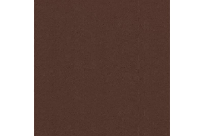 altanafskærmning 90x600 cm oxfordstof brun - Brun - Altanafskærmning