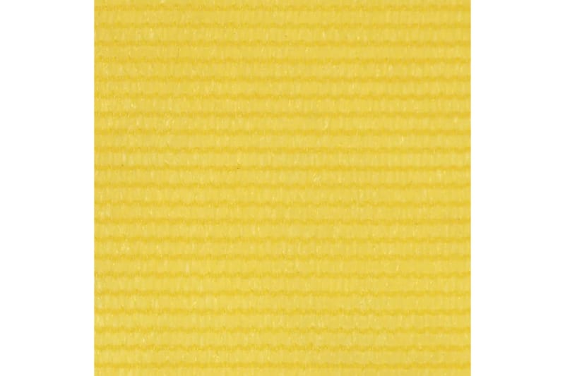 altanafskærmning 120x300 cm HDPE gul - Gul - Altanafskærmning