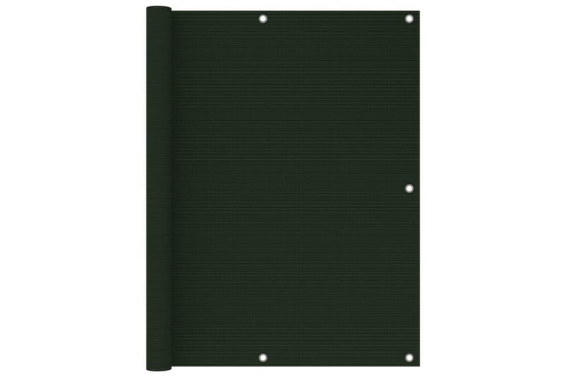 altanafskærmning 120x300 cm HDPE mørkegrøn - Grøn - Havemøbler - Balkon - Sikkerhed & læhegn balkon - Altanafskærmning