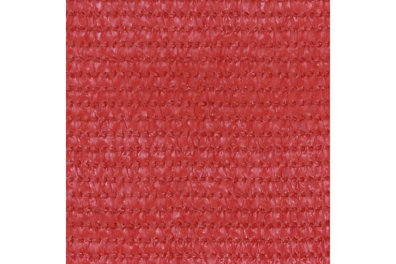 altanafskærmning 120x400 cm HDPE rød - Rød - Altanafskærmning