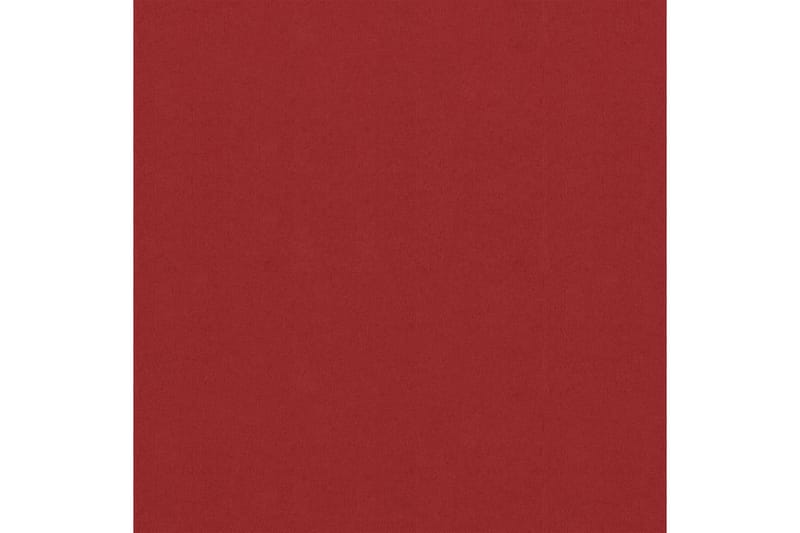 altanafskærmning 120x400 cm oxfordstof rød - Rød - Altanafskærmning