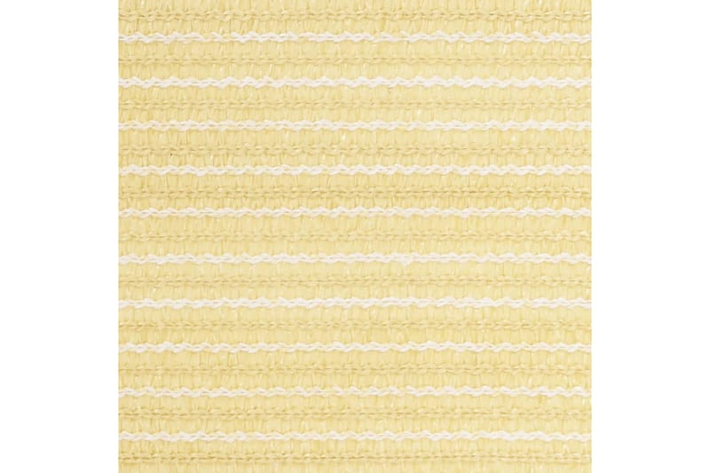 altanafskærmning 120x500 cm HDPE beige - Beige - Altanafskærmning