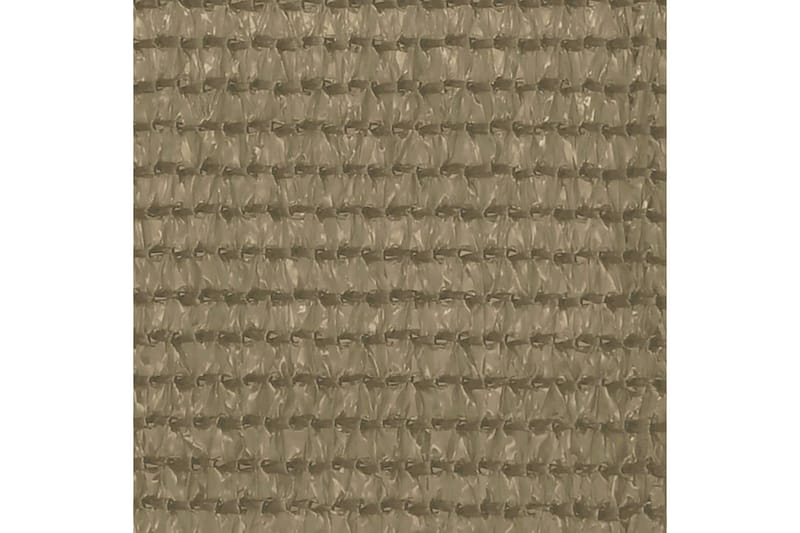altanafskærmning 120x500 cm HDPE gråbrun - Gråbrun - Altanafskærmning