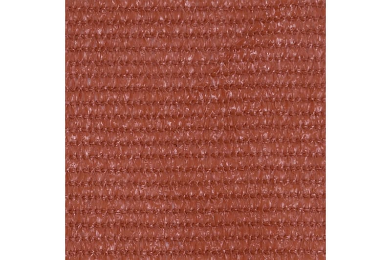 altanafskærmning 120x500 cm HDPE terrakottafarvet - Brun - Altanafskærmning