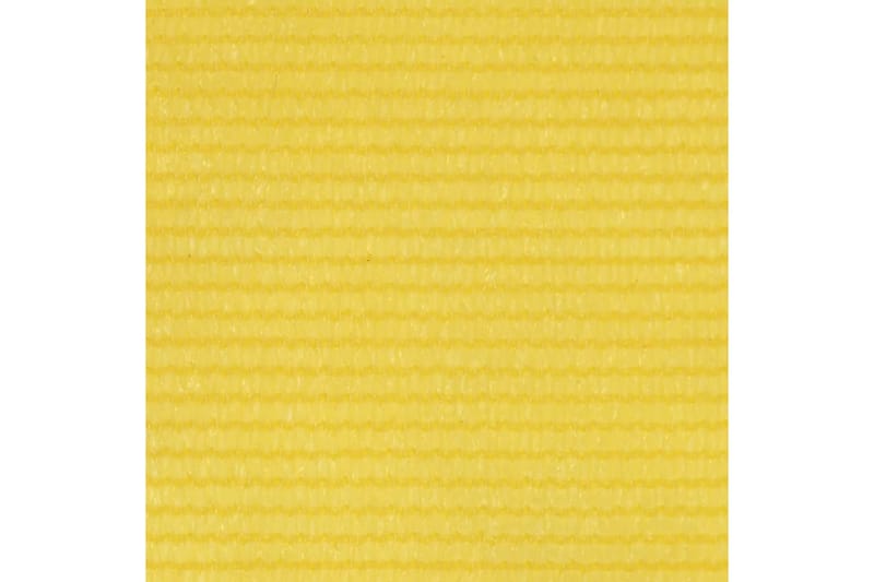 altanafskærmning 120x600 cm HDPE gul - Gul - Altanafskærmning