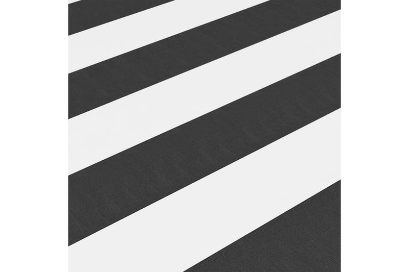 altanafskærmning 120x600 cm oxfordstof antracitgrå og hvid - Flerfarvet - Altanafskærmning
