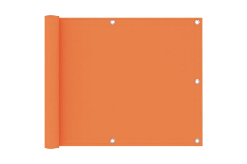 altanafskærmning 75x300 cm oxfordstof orange - Orange - Altanafskærmning