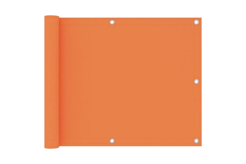 altanafskærmning 75x300 cm oxfordstof orange - Orange - Havemøbler - Balkon - Sikkerhed & læhegn balkon - Altanafskærmning