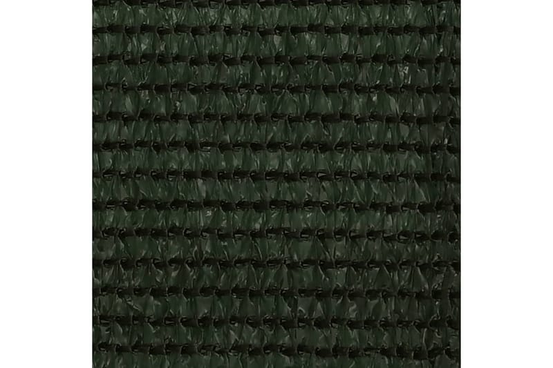 altanafskærmning 75x400 cm HDPE mørkegrøn - Grøn - Altanafskærmning