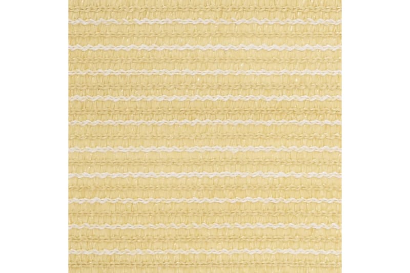 altanafskærmning 75x500 cm HDPE beige - Beige - Altanafskærmning