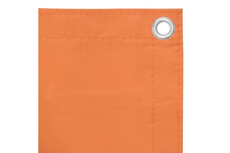 altanafskærmning 75x500 cm oxfordstof orange - Orange - Altanafskærmning