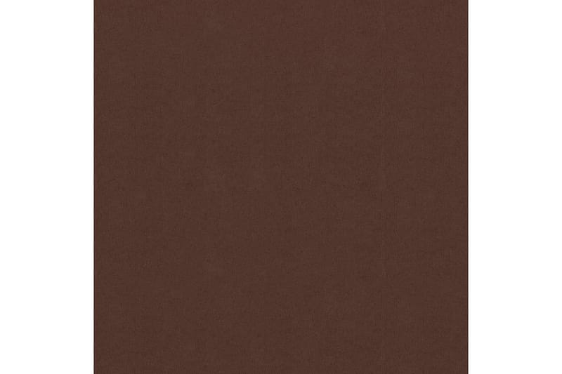 altanafskærmning 75x600 cm oxfordstof brun - Brun - Havemøbler - Balkon - Sikkerhed & læhegn balkon - Altanafskærmning