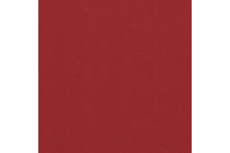altanafskærmning 75x600 cm oxfordstof rød - Rød - Havemøbler - Balkon - Sikkerhed & læhegn balkon - Altanafskærmning
