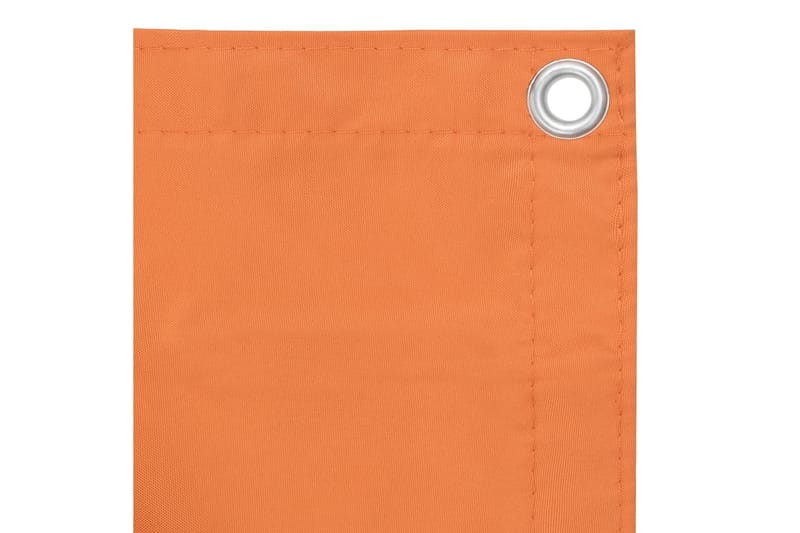 altanafskærmning 90x300 cm oxfordstof orange - Orange - Havemøbler - Balkon - Sikkerhed & læhegn balkon - Altanafskærmning