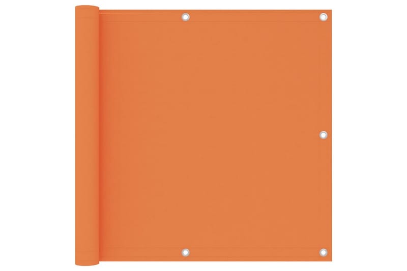 altanafskærmning 90x300 cm oxfordstof orange - Orange - Altanafskærmning