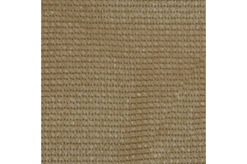 altanafskærmning 90x500 cm HDPE gråbrun - Gråbrun - Altanafskærmning