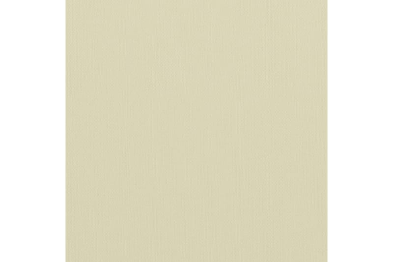 altanafskærmning 90x500 cm oxfordstof cremefarvet - Creme - Havemøbler - Balkon - Sikkerhed & læhegn balkon - Altanafskærmning