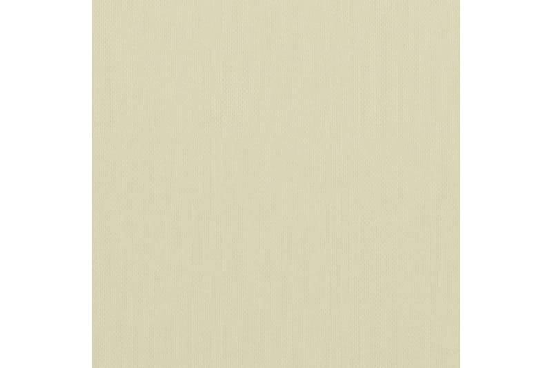 altanafskærmning 90x500 cm oxfordstof cremefarvet - Creme - Altanafskærmning