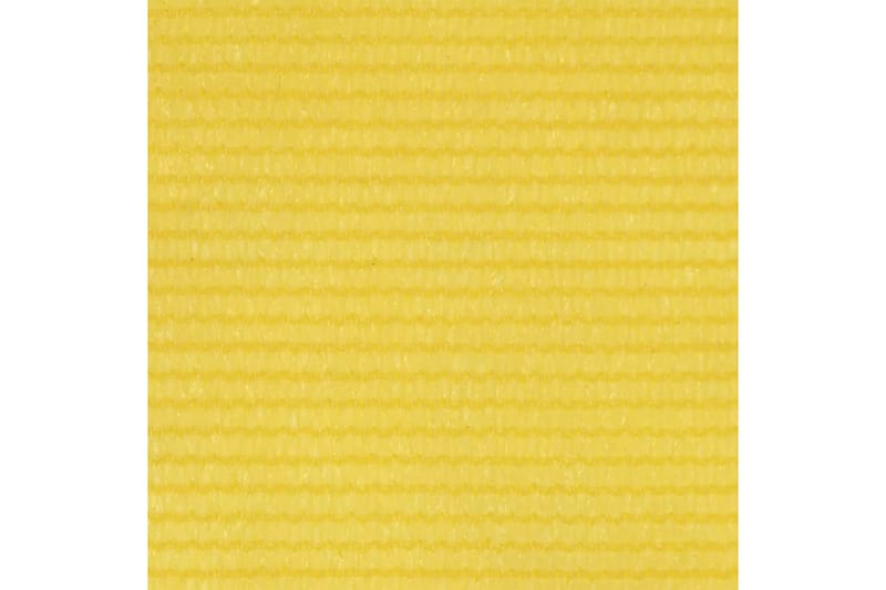 altanafskærmning 90x600 cm HDPE gul - Gul - Altanafskærmning