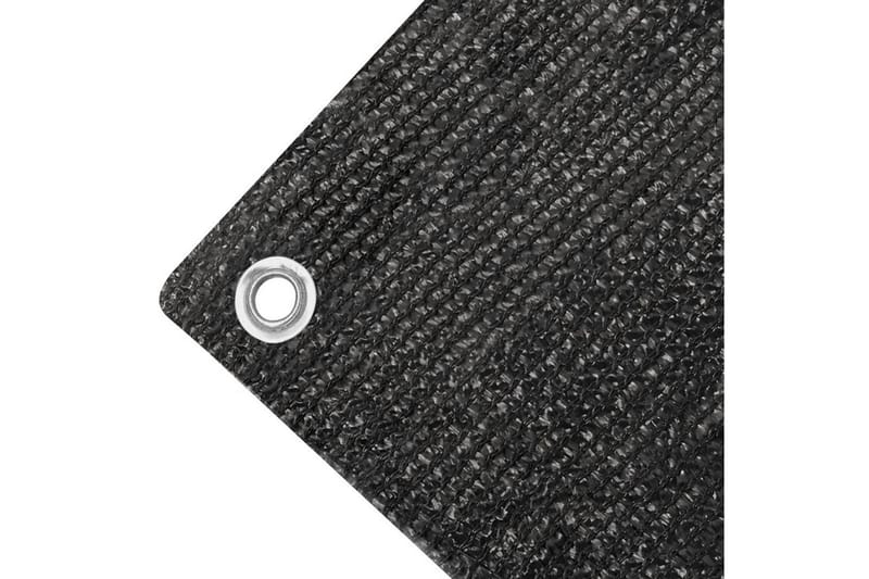 Balkonafskærmning Hdpe 75X400 Cm Antracitgrå - Sort - Havemøbler - Balkon - Sikkerhed & læhegn balkon - Altanafskærmning