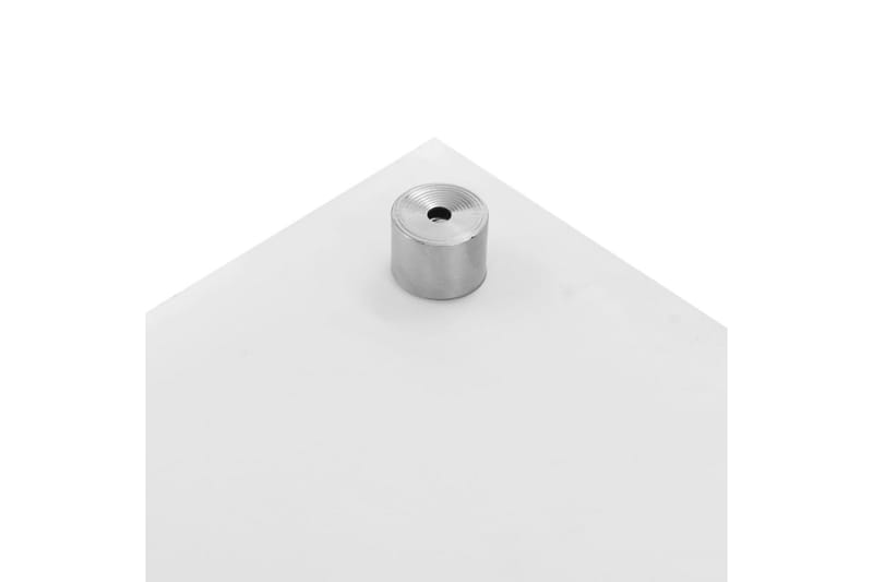 Stænkplade Til Køkkenet 70 X 40 Cm Hærdet Glas Hvid - Hvid - Havemøbler - Balkon - Sikkerhed & læhegn balkon - Altanafskærmning